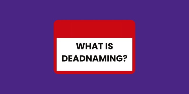 Deadnaming WB